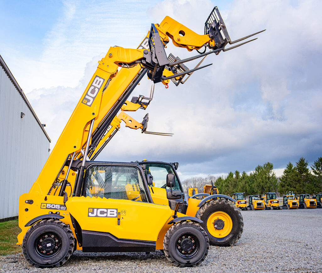 Contractor Equipment Rentals in Evansville Indiana. JLG. GENIE. JCB. Yale. Ramps. Trailers. Generators. Air Compressors. Light Towers. Boom Lifts. Scissor Lifts. High Capacity Pneumatic Tire Forklifts, Telehandlers (Reach Trucks). Articulated Booms. Skid Steers. Mini Excavators.